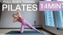 전신근력 필라테스 | 14MIN FULL BODY PILATES | Strength - YouTube | 필라테스, 전신운동