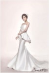 [웨딩드레스] 눈부실 정도로 청아하고 따뜻한 그녀의 드라마....마리앤바비 | Robe de mariee, Robe, Marie