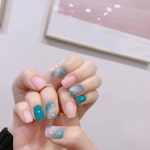 # by Nail by jjoo - 네일하기 전에, 젤라또 | 갤럭시 네일, 네일 컬러, 네일아트