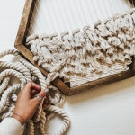 with shaped looms and I’m so thrilled with the outcome! I can’t wait to make more of these! Also we… | 마크라메