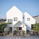 주랑현관 파사드 미니멀 모던 주택 모던 미니멀 주택 짓기 : 네이버 블로그 | Arsitektur rumah, Arsitektur perumahan, Arsitektur... 