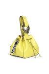 Leather Small Drawstring Bag in Lemon Verbena | 버킷백, 패션 아이디어, 패션