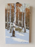 #자작나무 (birches forest)/oil painting /폰: 010 9595 4853 ,Shin jae heung (artist)/ 서양화/유화/그림/풍경화 в 2022 г... 