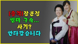[충격]장윤정 엄마 구속...사기?안타깝습니다 - Show Biz News
