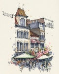 Pin by 염미혜 on 색연필화 in 2023 | Urban sketching, Sketch painting, Sketches