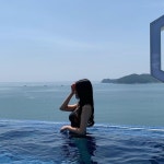 #여수여행 #여수숙박 #여수숙소 #르그랑블루 #인피니티풀 #2주년 #행복해  까맣게 잊고 놀았다  ˑ  자외선 차단의 중요성을  . . . . . . #여수여행... 