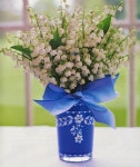 The French Tangerine: ~ lily of the valley | 꽃다발, 꽃꽂이, 꽃