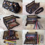 Jewelry making and beading organizer bag, pattern on Craftsy - http://www.craftsy.com/pattern/quilting/accessory/quilters-organizer... 