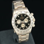 ROLEX DAYTONA 116505  브랜드   ROLEX 모델번호   116505 케이스재질   18k Everose Gold 다이얼   Black 사이즈   40mm 무브먼트... 