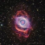 NGC 7293 - The Helix Nebula [Multispectral Image]  Taken by Giuseppe Donatiello on October 6, 2014 @ Oria (Brindisi) - Italy... 