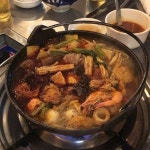 Instagram의 부산맛집 맛있는부산님: “센텀 마라신 그리고 해물선장 월요병을 날려주는 얼얼한 마라탕에 소주한잔, 파란 수족관 앞에서 해물에... 