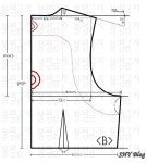 [DIY : 생활한복만들기] 철릭원피스 만들기(패턴) (2월 28일 추가수정) | 패턴, 바느질 패턴, 옷 만들기 도안