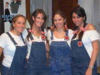 4 Girls in Denim Overalls | 오버롤