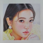 윤영주 on Instagram: [ 색연필화 ] 레드벨벳 예리~^^ 봄날 햇살받은... [ 색연필화 ] 레드벨벳 예리~^^ 봄날 햇살받은 개나리처럼 곱네... 