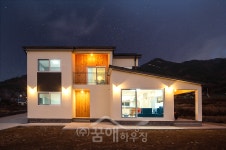 [완공사례 MW4002] 충북 영동군 용산면 율리 전OO님 목조주택 연면적 134.85㎡ [꿈애하우징 전원주택] [C0121] > 완공사례 | 꿈애하우징... 