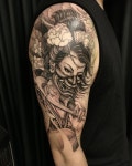 Imagem por ㄹ em INK | Tatuagem, Tatuagem braço inteiro feminino, Gueixas tatuagem
