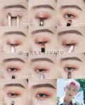 #Korea Eye Make Up #MakeUp #Akiwarinda | 한국 눈 화장, 아시안 아이 메이크업, 안경 화장