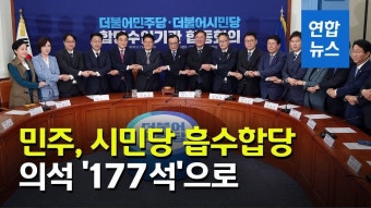 민주, 시민당 흡수합당…의석 '177석'으로 / 연합뉴스 (Yonhapnews) in 2020 | Basketball court, Court, Sports