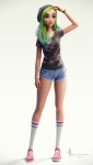 3d girl에 관한 Pinterest 아이디어 상위 25개 이상 | Zbrush 캐릭터, 3d 캐릭터 및 3d 모델링