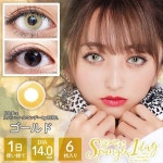 돌체 스팽글 원데이 by ZERU 골드(1박스 6개들이) #dols02 #렌즈라라 #lenslala #컬러렌즈직구 #써클렌즈 #일본컬러렌즈 # | 써클렌즈... 