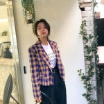 요즘 가로수 많이오네요히히 날씨가 좋아서 그릉가~~~❤️ 🎶🎶어제 공원코디 뒤에포인트 되어있는티!! 업뎃되었으니 구경가보세요❤️