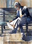 Its a kind of magic... — Thomas W Schaller Daily New Watercolor... | 유화, 스타일, 수채화