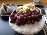 장꼬방 팥빙수 :P Korean dessert | 식품 아이디어, 음식, 식사