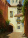 Calle Juderia, Seville , Spain. Oil painting by Susan Lyon. | 유화그림
