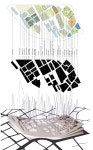 도시건축디자인엠제이2 | UnSangDong Architects + Kim Woo Il – Asian Culture Complex | 건축 도표, 도시 디자인 다이어그램, 건축 프리젠테이션