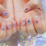 • Nail Design 별빛이 내린다 샤랄라라 별네일아트 : 네이버 블로그 | 패디큐어