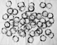 T117 B texture 김지원 49 | Typography, Personalized items, Coins