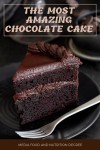 THE MOST AMAZING CHOCOLATE CAKE #DESSERT #CHOCOLATE - Media Food and Nutrition… in 2020 | Chocolate cake recipe easy, Cupcake... 