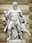 Hercules Wrestling Cerberus. The Body of a God. | 조각상, 헤라클레스, 조각