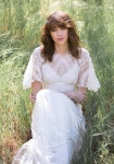 Lace Gown | This dreamy wedding dress, with a dazzling chapel length train and flourishes of corded tulle em… | 드레스