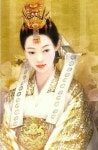 Wedding hanbok/ 결혼식 한복 | 한국의 미술, 일러스트레이션, 초상화 그림