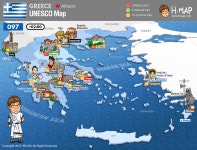 01.Meteora / 02.Mount Athos / 03.Temple of Apollo Epicurius at Bassae / 04.Acropolis, Athens / 05. Delphi / 06. Rhodes / 07.... 