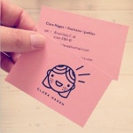 So cute* My own personal business card. Logofication of me! Yeah! | 귀여운 명함, 명함, 명함 디자인