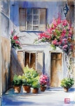 Lorenza Pasquali: Foto | 수채화 아트, 풍경화, 풍경 그림