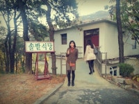 솔밭식당 인증샷 | 대학원