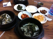 곤드레밥.  처음 먹어봤는데 맛난다^^  고소하고 ㅋ  주말 내내 맛집 탐방 ^^