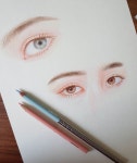 그리기에 있는 김민경님의 핀 | 연필 그림, 인물화, 아이 아트
