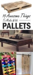 15 Awesome Things To Make With Pallets | 정리 아이디어, 업사이클, 인테리어