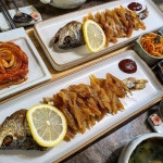 Instagram의 -미라클 식탁이야기-님: “. . #보리굴비 정식 작년 추석에 너무맛나게 먹었던 쫜득한 보리굴비 전문쉐프가 찌고 구워 완조리된... 