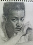 #Sketch #drawing #연필드로잉 #초상화 #드로잉 #스케치 #portrait #pencil #그림 #미술 #art #인물 #works # 김범 | 스케치, 초상화