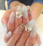 하루디네일(Harudy Nail) | jillandlovers#harajyuku#@jillandlovers#nail#ネイル#nailart#paragel#パラジェル#アイスブルー#スカルプ#bijyu | 네일아트, 네일