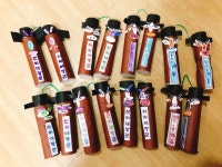 우리나라 프로젝트 : 요구르트 병으로 장승 만들기 요구르트 병으로 간단하게 장승 만들기를 할 수 있어요.... | 가을환경판, 요구르트