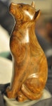 나무로 깎아 만든 고양이들/우드카빙/목조각공예 : 네이버 블로그 | Wood sculpture, Wood carving, Carving
