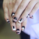 Instagram photo by 유니스텔라_네일 • Apr 27, 2016 at 1:45am UTC | Nail art diy, Nails, Minimalist nails