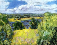 Vernon, Landscape of the Midi Pierre Bonnard - 1921 | 유화, 아트
