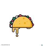 타코 일러스트 ai 무료다운로드 free tacos vector - 2020 | 일러스트레이션, 타코, 배너